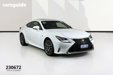 White 2018 Lexus RC300 Coupe F Sport