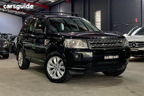 Black 2012 Land Rover Freelander 2 Wagon Xs (4X4)