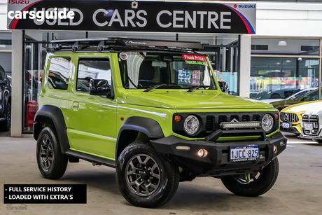 Yellow 2020 Suzuki Jimny Wagon
