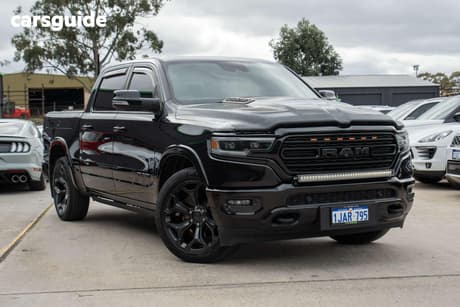 Black 2022 RAM 1500 Crew Cab Utility Limited