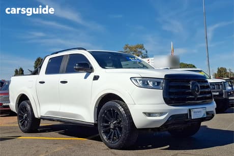 White 2021 GWM UTE Dual Cab Utility Cannon-X (4X4)