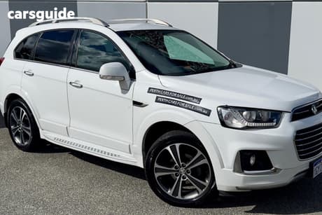 White 2018 Holden Captiva Wagon 7 Ltz (Awd)