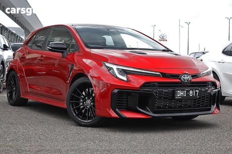 Red 2025 Toyota GR Corolla Hatchback Gts