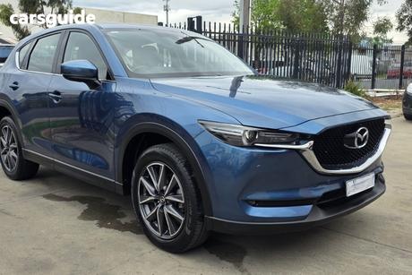 Blue 2018 Mazda CX-5 Wagon Gt (4X4) (5Yr)