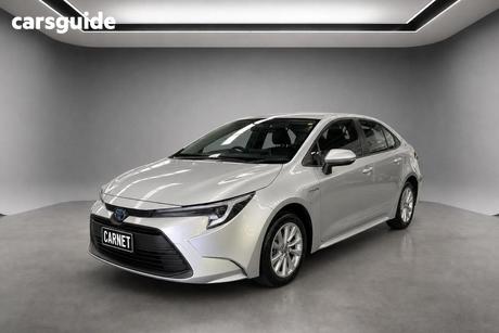 Silver 2023 Toyota Corolla Sedan Ascent Sport + Conv Pk Hybrid