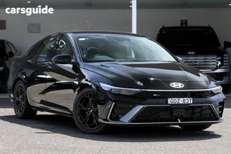 Black 2026 Hyundai I30 Hatchback N Line Mhev