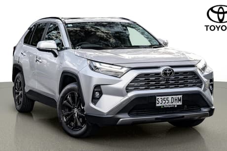 Silver 2025 Toyota RAV4 Wagon Cruiser (2Wd) Hybrid