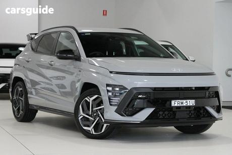 Grey 2025 Hyundai Kona Wagon Premium N Line