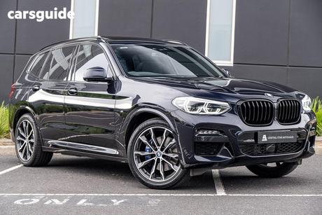 Black 2020 BMW X3 Wagon Xdrive30I M Sport