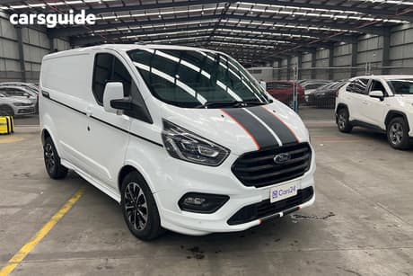 White 2022 Ford Transit Custom Van 320S Sport (Swb)