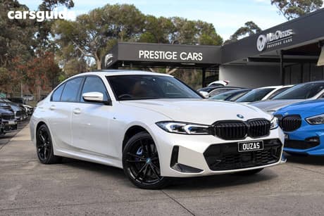 White 2023 BMW 330E Sedan M Sport Phev