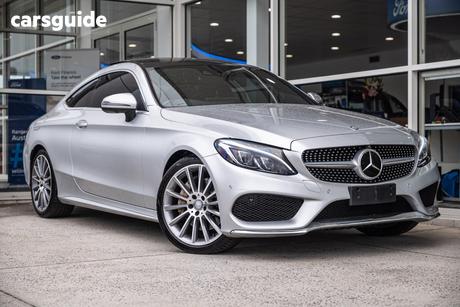Silver 2016 Mercedes-Benz C250 Coupe D