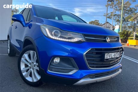 Blue 2016 Holden Trax Wagon Ltz