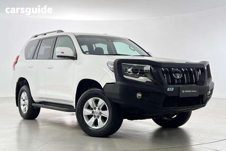 White 2021 Toyota Landcruiser Prado Wagon Gxl