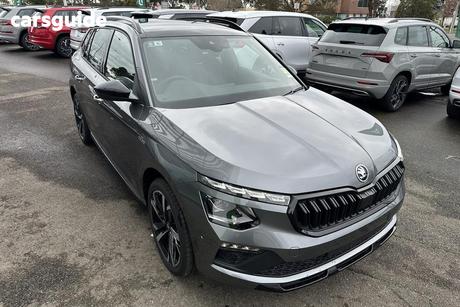 Grey 2025 Skoda Kamiq Wagon Monte Carlo 110Tsi