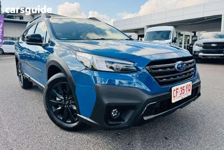 Blue 2023 Subaru Outback Wagon Awd Touring Xt