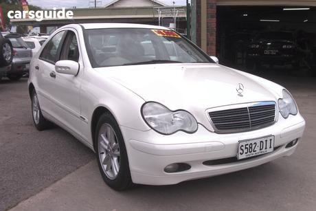 White 2003 Mercedes-Benz C180 Sedan Kompressor Classic