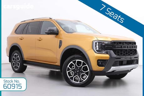 Yellow 2025 Ford Everest Wagon Wildtrak (4Wd)