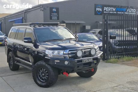 Blue 2018 Toyota Landcruiser Wagon Lc200 Sahara (4X4)