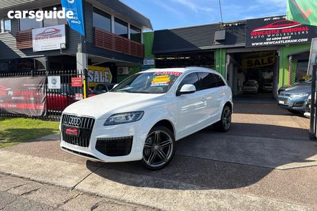 White 2015 Audi Q7 Wagon 3.0 Tdi Quattro