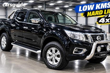 Black 2016 Nissan Navara Dual Cab Utility St (4X4)