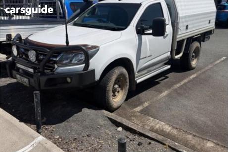 White 2016 Holden Colorado Space Cab Chassis Ls (4X4)