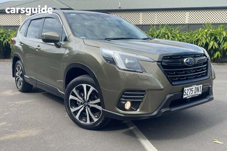 Green 2021 Subaru Forester Wagon 2.5I Premium (Awd)