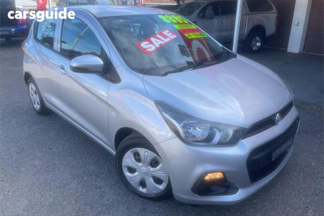 Silver 2016 Holden Spark Hatchback Ls
