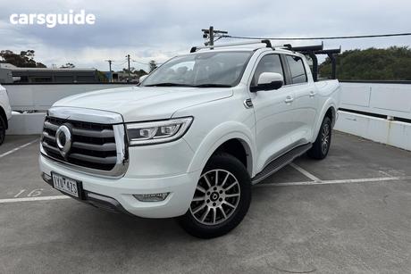 White 2022 GWM UTE Dual Cab Utility Cannon (4X4)