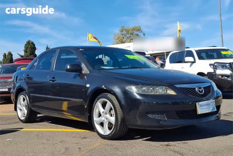 Black 2004 Mazda 6 Sedan Luxury