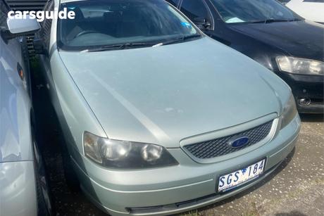 Green 2002 Ford Falcon Sedan XT