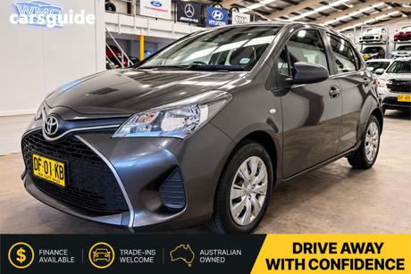 Grey 2015 Toyota Yaris Hatchback Ascent