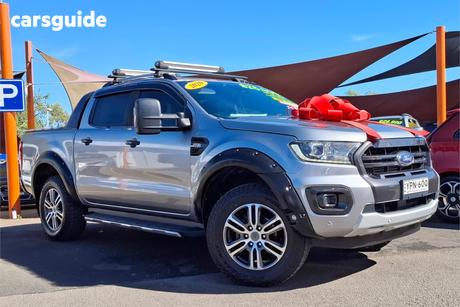 Silver 2020 Ford Ranger Double Cab Pick Up Wildtrak 3.2 (4X4)
