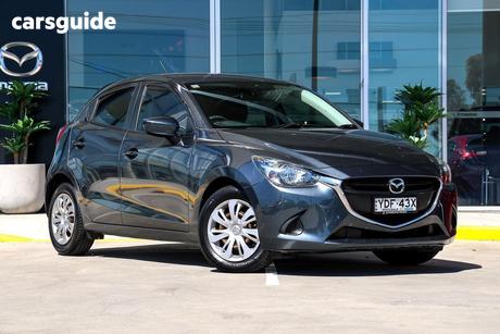 Grey 2014 Mazda 2 Hatchback Neo Sport