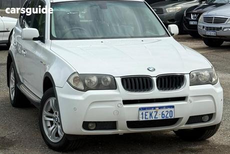 White 2006 BMW X3 Wagon 3.0D
