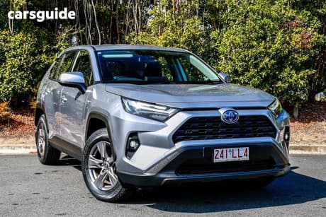 Silver 2024 Toyota RAV4 Wagon Gx (2Wd) Hybrid