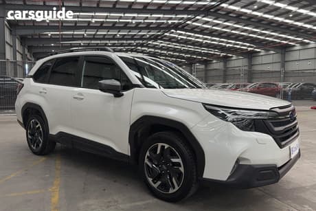 White 2025 Subaru Forester Wagon 2.5I (Awd)