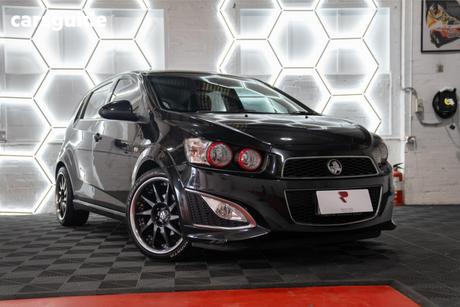Black 2014 Holden Barina Hatchback Rs