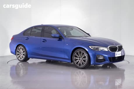 Blue 2021 BMW 320I Sedan M Sport