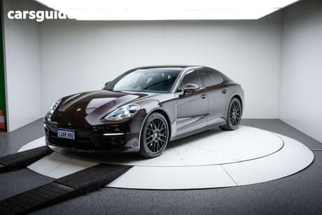 Red 2022 Porsche Panamera Sedan 4 Platinum Edition
