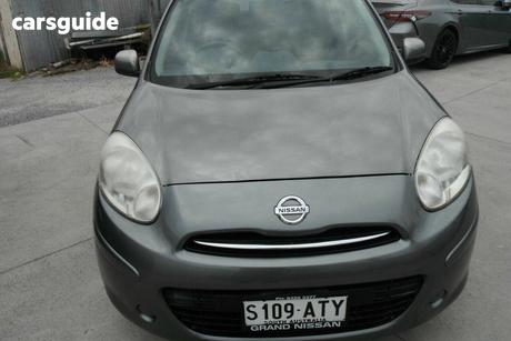 Grey 2012 Nissan Micra Hatchback St
