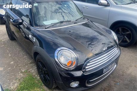 Black 2013 Mini Cooper Hatch R56 MY12