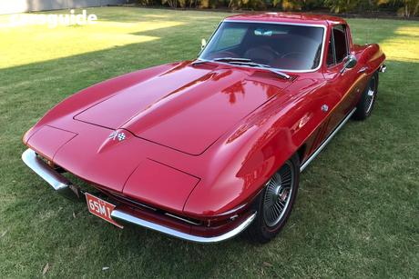 Red 1965 Chevrolet Corvette Coupe Stingray