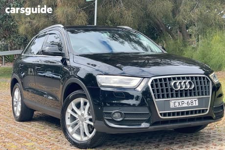 Black 2015 Audi Q3 Wagon 1.4 Tfsi (110Kw)