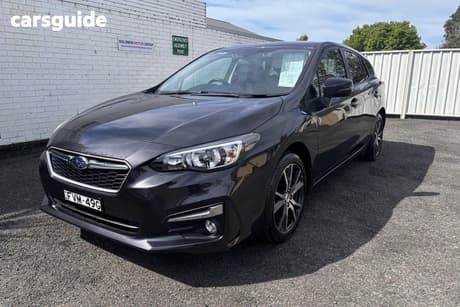 Grey 2018 Subaru Impreza Hatchback 2.0I Premium (Awd)