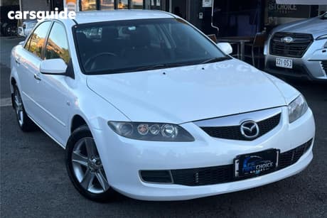 White 2007 Mazda 6 Sedan Classic
