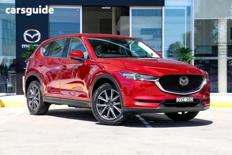 Red 2018 Mazda CX-5 Wagon Akera (4X4)