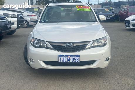 White 2009 Subaru Impreza Sedan Rx (Awd)