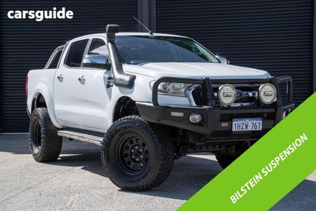 White 2017 Ford Ranger Dual Cab Utility Xlt 3.2 (4X4)