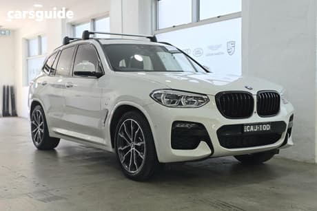 White 2021 BMW X3 Wagon Xdrive30I M Sport